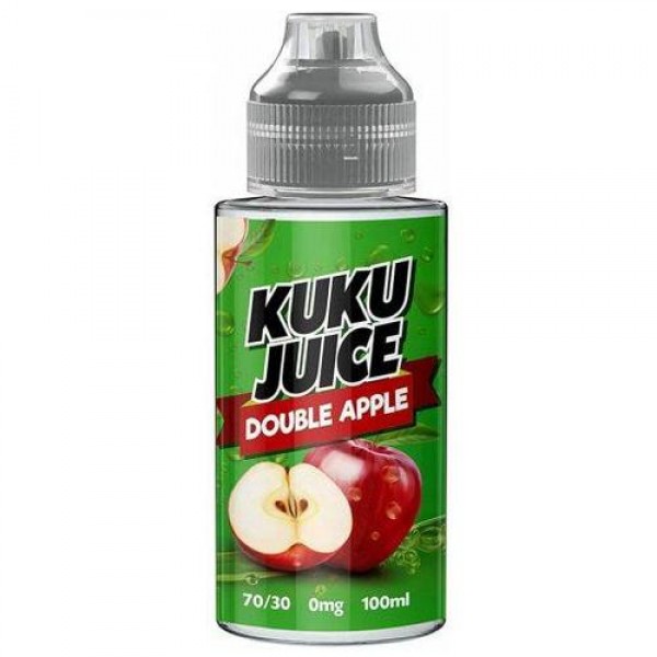 Double Apple 100ml E-Liquid By Kuku Juice