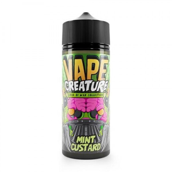 Mint CUSTARD 100ml E-Liquid By Vape Creature | BUY 2 GET 1 FREE