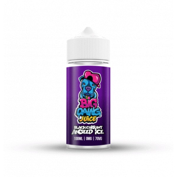 Blackcurrant Aniseed Ice E Liquid by Big Dawg Juice 100ml | BUY 2 GET 1 FREE