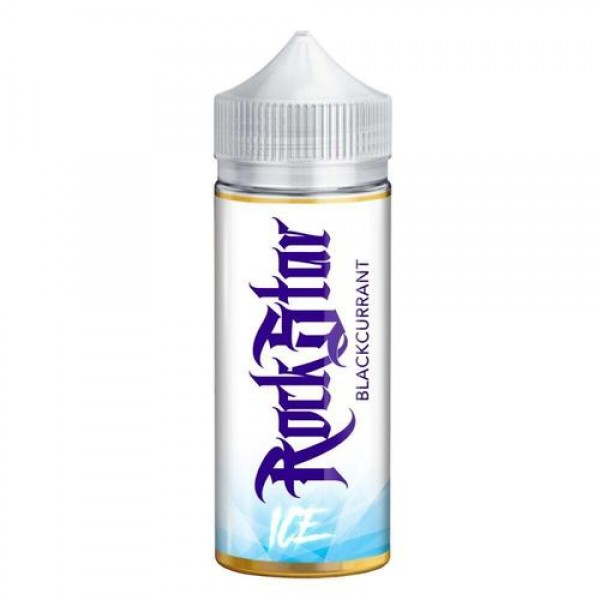 Blackcurrant ICE 100ml E-Liquid By Rockstar | BUY 2 GET 1 FREE