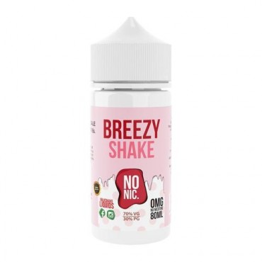 Breezy Shake Shortfill Eliquid by Milkshake Liquids 80ml