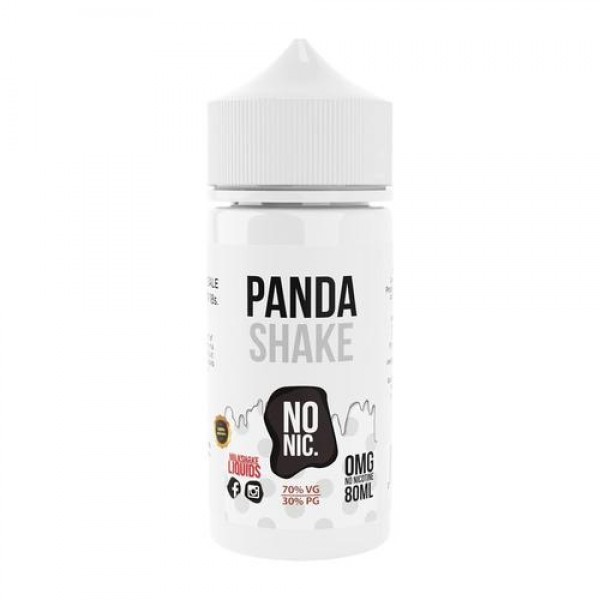 Panda Shake Shortfill E liquid by Milkshake Liquids 80ml