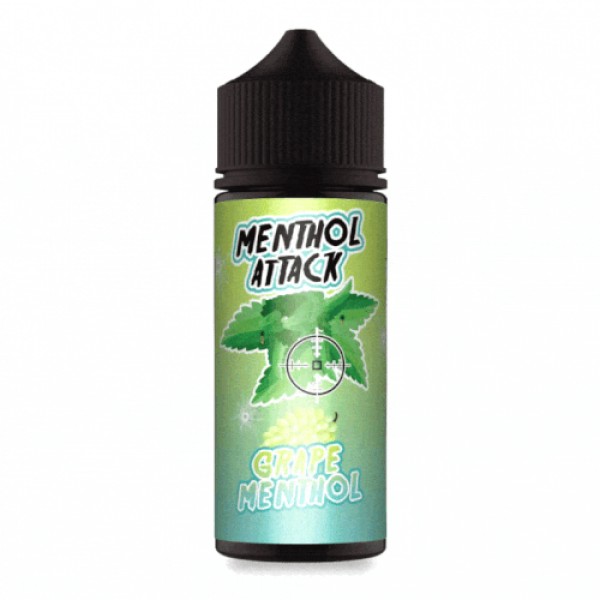 Menthol Attack Grape Menthol E Liquid-100ml