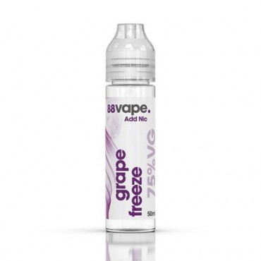 Grape Freeze 50ml E Liquid Shortfill by 88 Vape Grape Freeze 50ml E Liquid Shortfill by 88 Vape