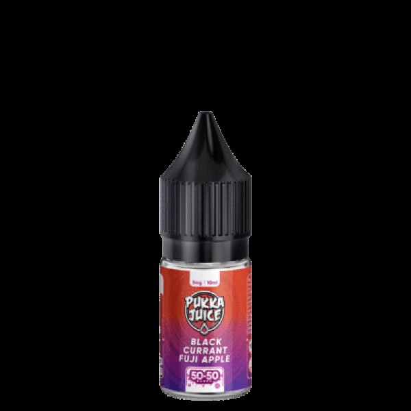 Black Currant Fuji Apple 10ml Nicsalt Eliquid by Pukka Juice
