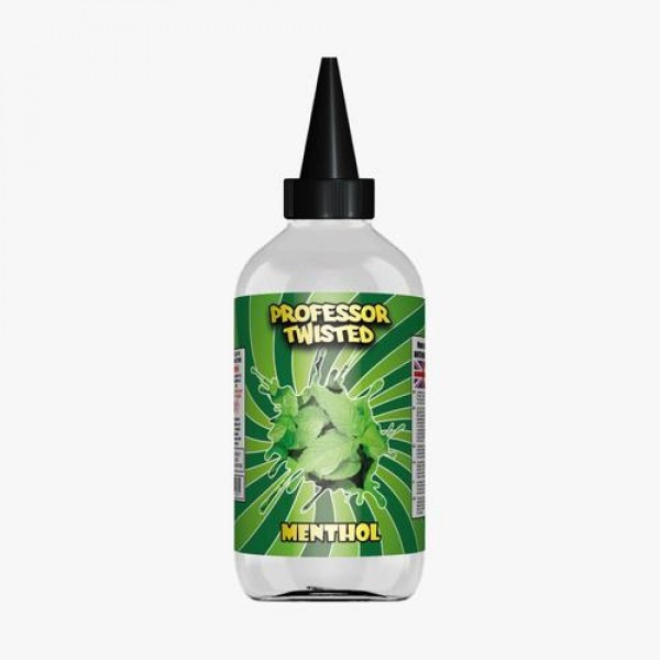 Menthol 200ml Shortfill E Liquid By Professor Twisted
