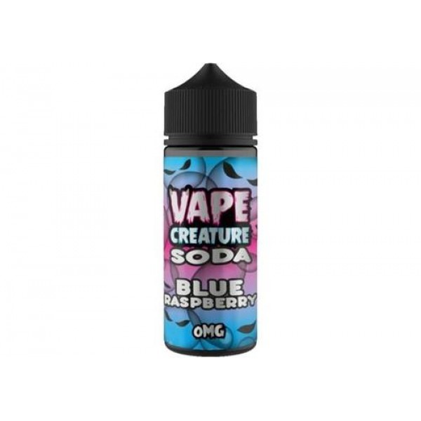 Blue Raspberry SODA 100ml E-Liquid By Vape Creature