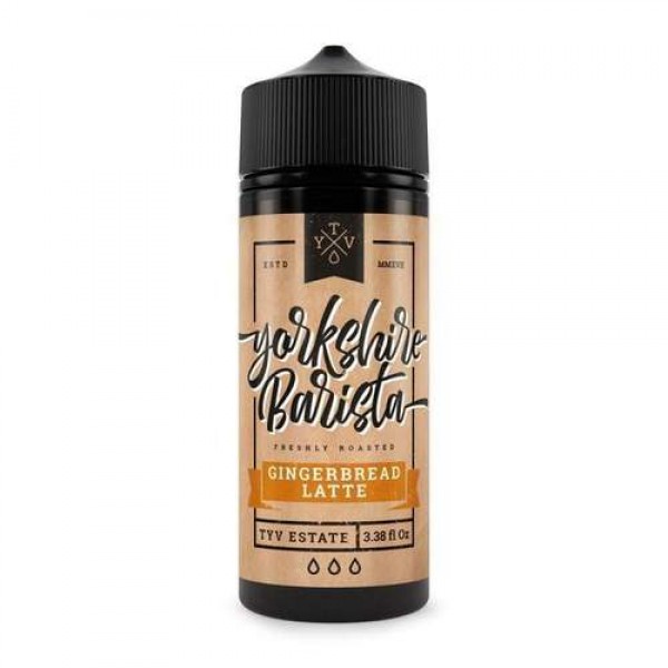 Gingerbread Latte Yorkshire Barista Shortfill By The Yorkshire Vaper