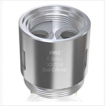 Eleaf HW2-C Dual-Cylinder 0.3 ohm 5/pack Coils Head Eleaf HW2-C Dual-Cylinder 0.3 ohm 5/pack Coils Head
