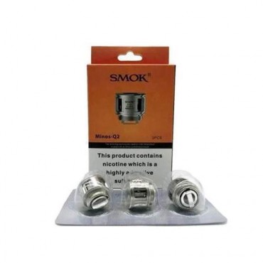 Smok Minos-Q2 Replacement Clapton Dual Cores (3 Pack) 0.3 OHM Smok Minos-Q2 Replacement Clapton Dual Cores (3 Pack) 0.3 OHM