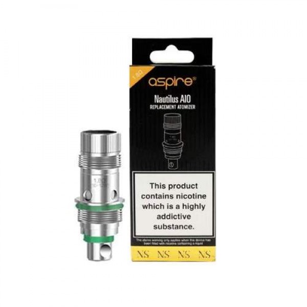 Aspire Nautilus AIO Nic Salt 1.8 Ohm Coils (Pack of 5)