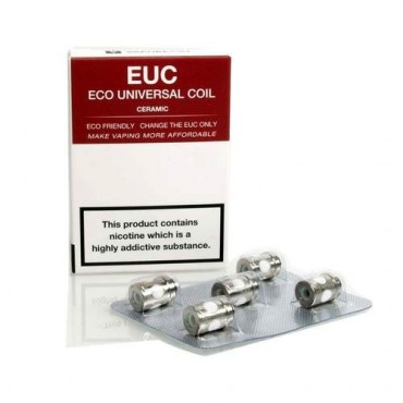 VAPORESSO EUC Ceramic 0.5 ohm, 1.4 ohm ( 5/pack) VAPORESSO EUC Ceramic 0.5 ohm, 1.4 ohm ( 5/pack)