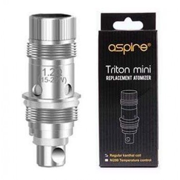 Aspire Triton Mini / Triton Mini NI200 coils (5/pack) Aspire Triton Mini / Triton Mini NI200 coils (5/pack)