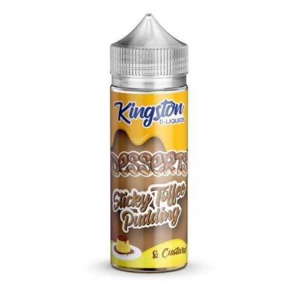 Sticky Toffe Pudding 100ml Shortfill by Kingston Desserts