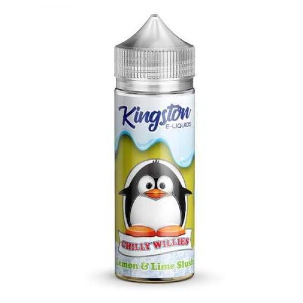 Lemon & Lime Slush 100ml Shortfill by Kingston Chilly Willies