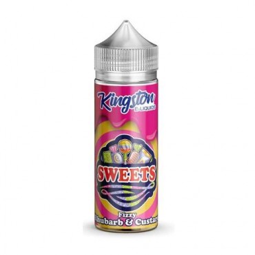 Fizzy Rhubarb & Custard Sweets Shortfill by Kingston