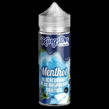 Blackcurrant-Blue Rasberry Menthol Shortfill by Kingston
