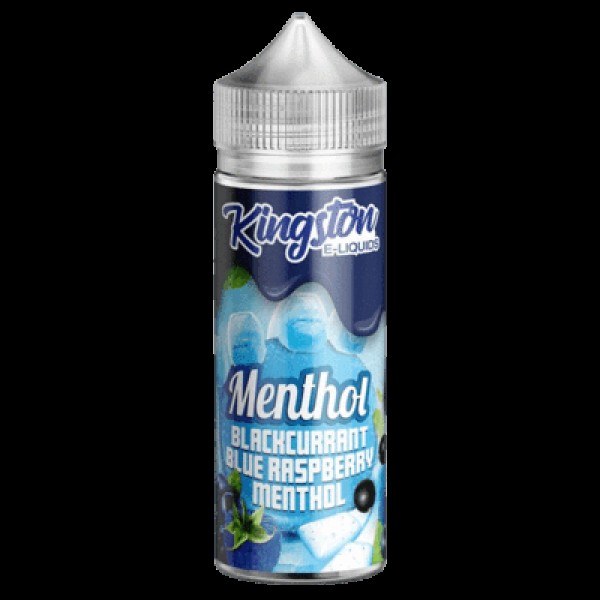 Blackcurrant-Blue Rasberry Menthol Shortfill by Kingston