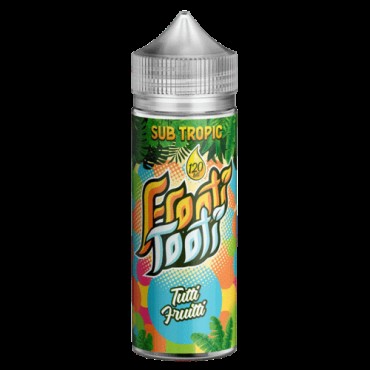 Tutti Fruitti E liquid 100ml Shortfill By Kingston-Tooti Frooti Sub Tropic