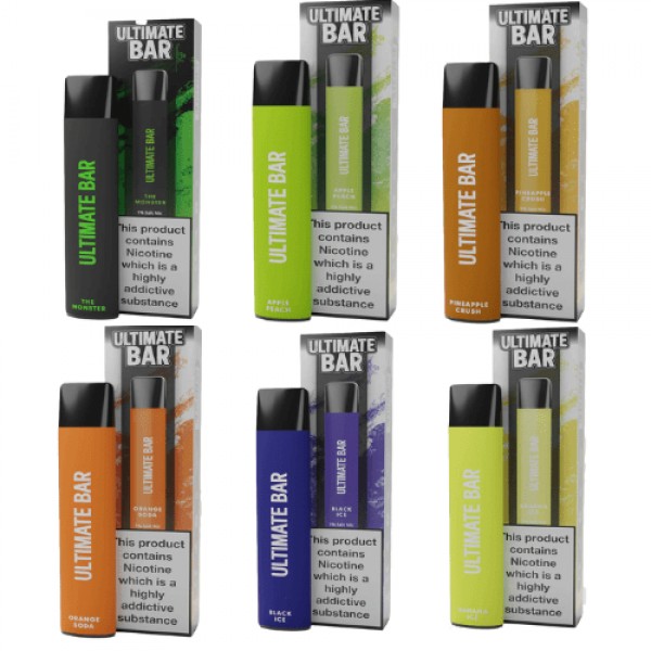 Ultimate Bar Disposable Pod Kit | 575 Puffs 20MG