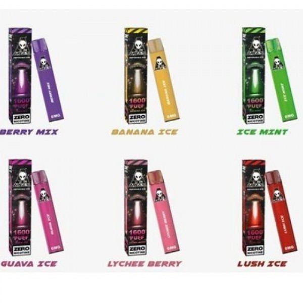 AREA 51 Disposable Pod Device Kit | 1600 Puffs 0MG