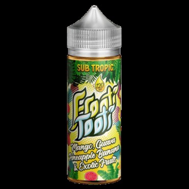 Mango Guava Banana & Exotic Fruit 100ml Shortfill By Kingston-Tooti Frooti Sub Tropic