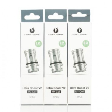 LOST VAPE Ultra Boost V2 Replacement Coils 5(PCS) | Eliquid Base LOST VAPE Ultra Boost V2 Replacement Coils 5(PCS) | Eliquid Base