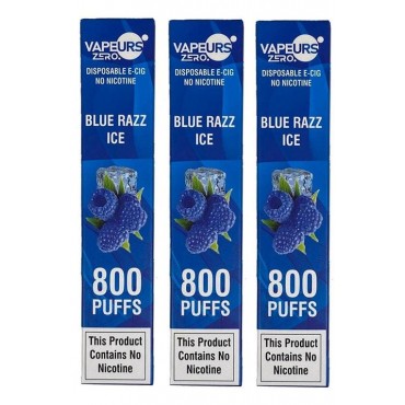 Pack of 3 VAPEURS Disposable Pod Kit | 800 Puffs | 0MG Pack of 3 VAPEURS Disposable Pod Kit | 800 Puffs | 0MG