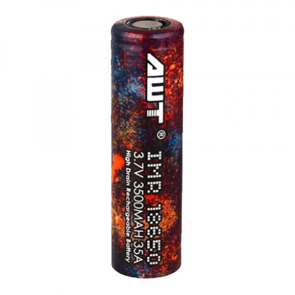 18650 AWT 3.7V 3500MAH 35A RAINBOW BATTERY