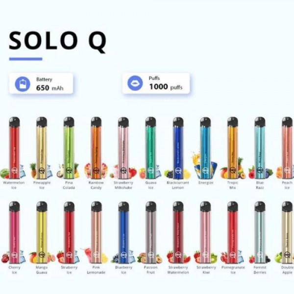Vapeman Solo Q Disposable Pod Device | 1000 Puffs